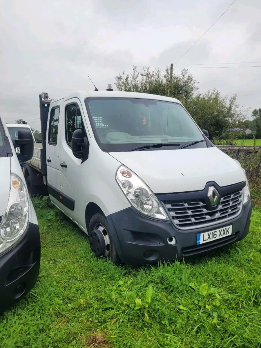 2015 and 2016 renault master tipper - Image 2