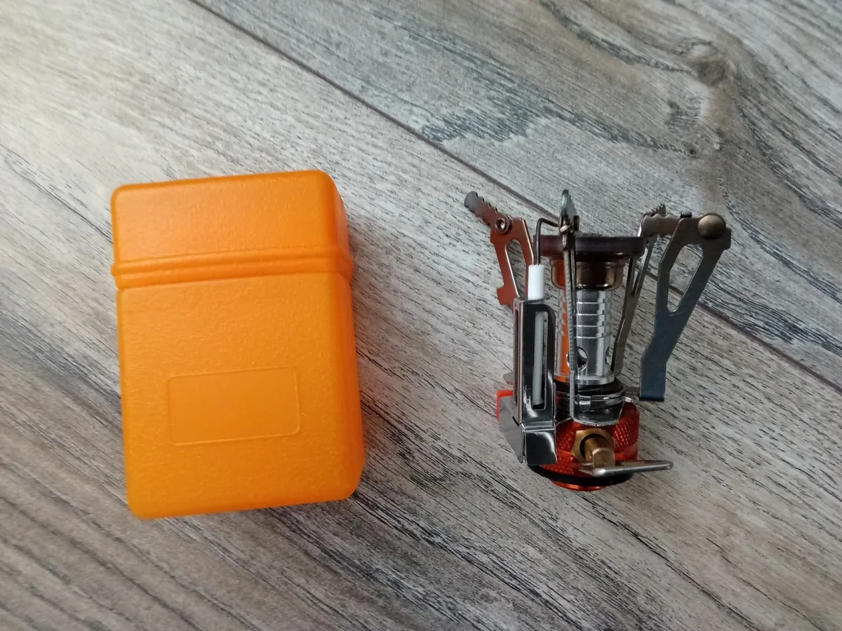 Portable Mini Gas Stove and Cooking Utensils. - Image 3