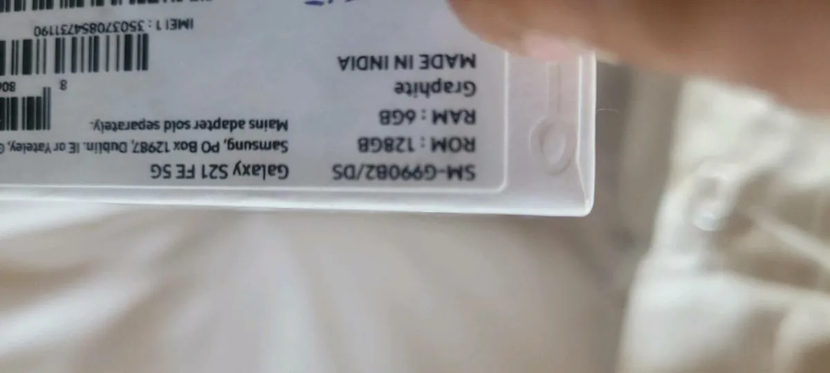 Brand new unopened samsung s21fe 5g - Image 2