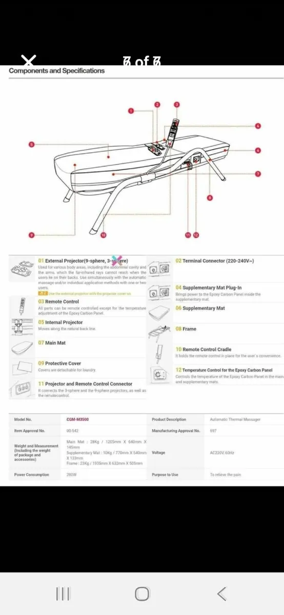 Massage bed - Image 1