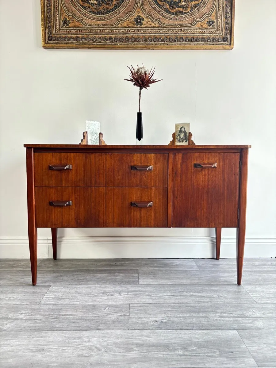 Mid Century Petite Sideboard Dresser - Image 1