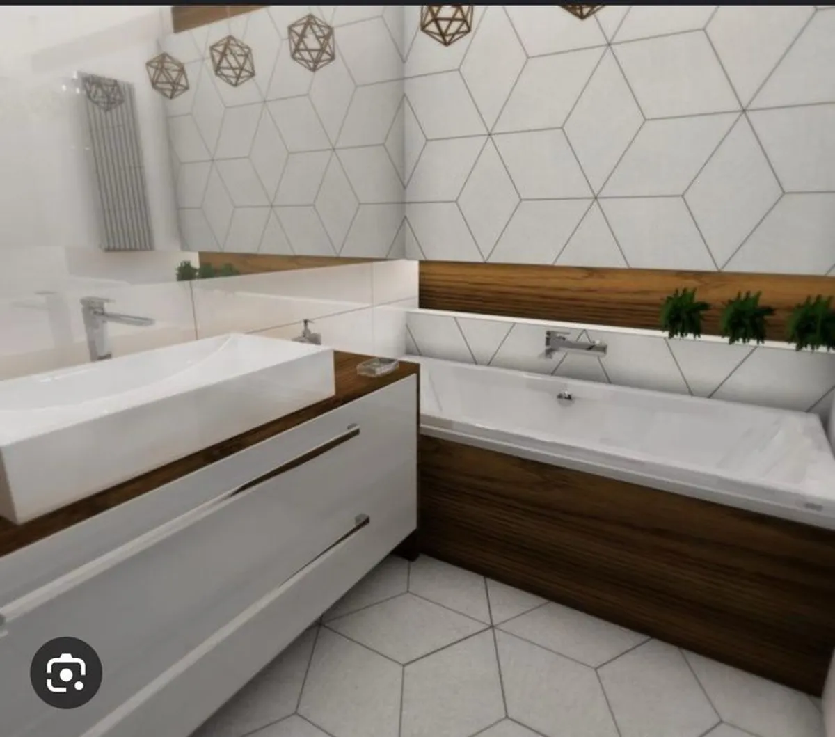 White tiles - Image 1
