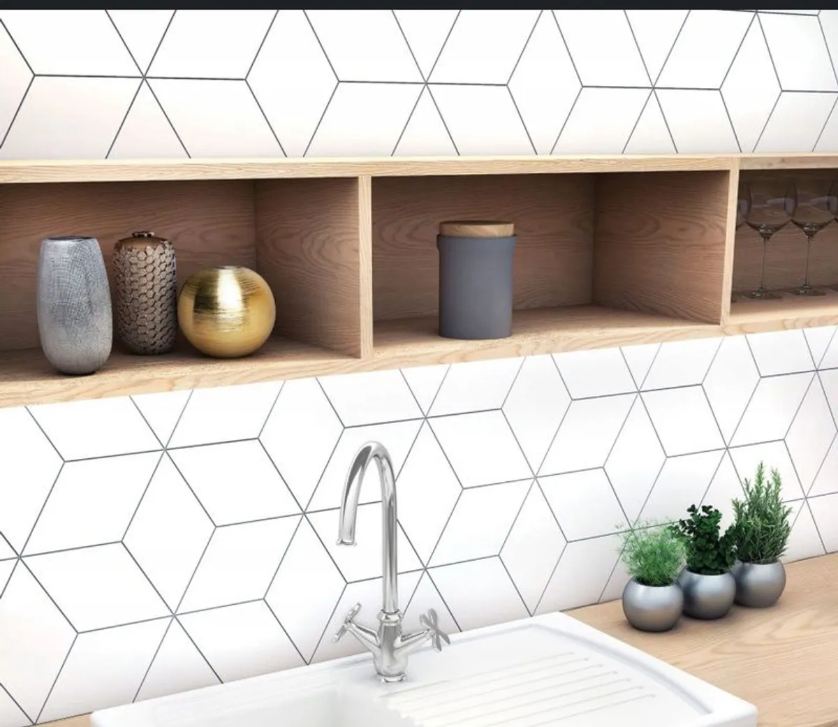 White tiles - Image 3