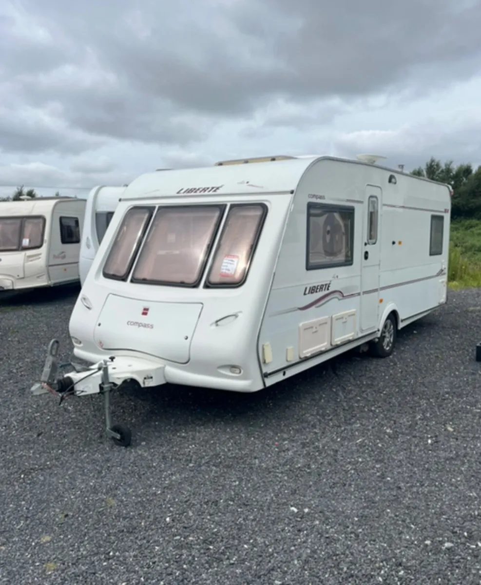 Compass 4 Berth Fixed Bed Caravan For Sale - Image 2