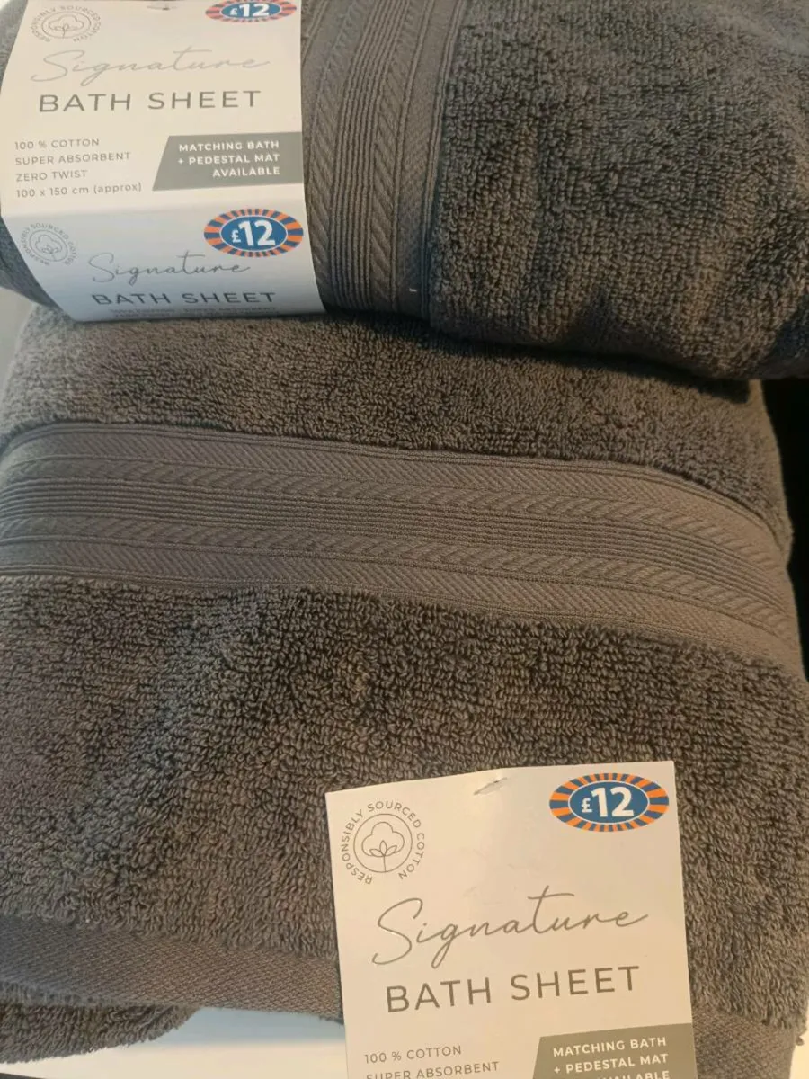 4 bath sheets - Image 2