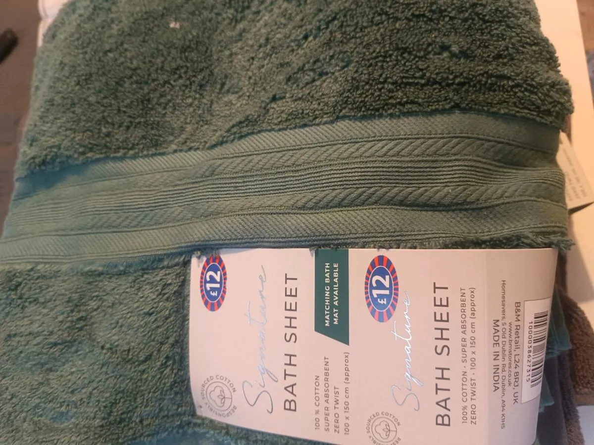 4 bath sheets - Image 3