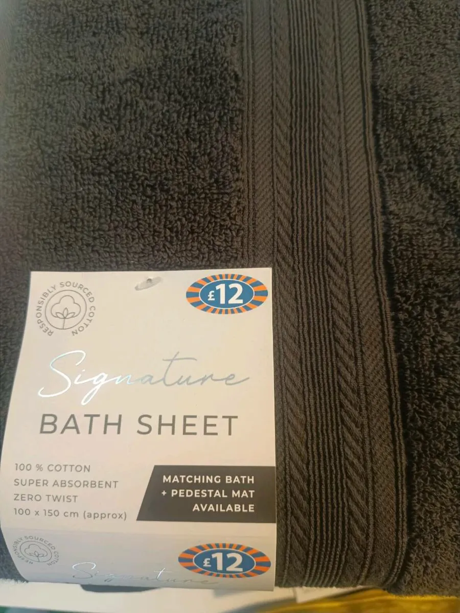 4 bath sheets - Image 4