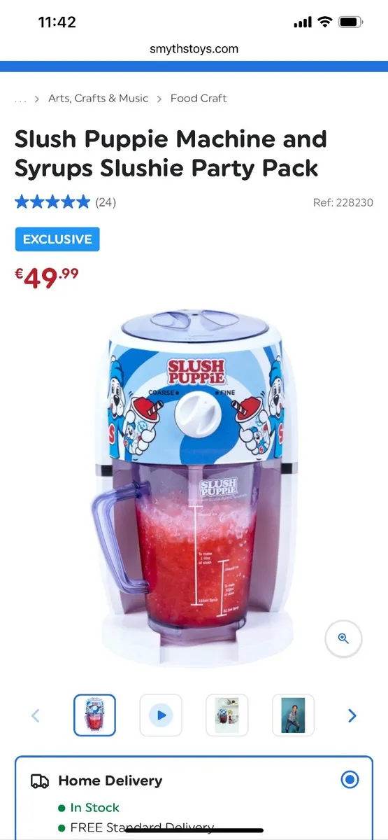 Slush puppie machine and syrup - Image 2