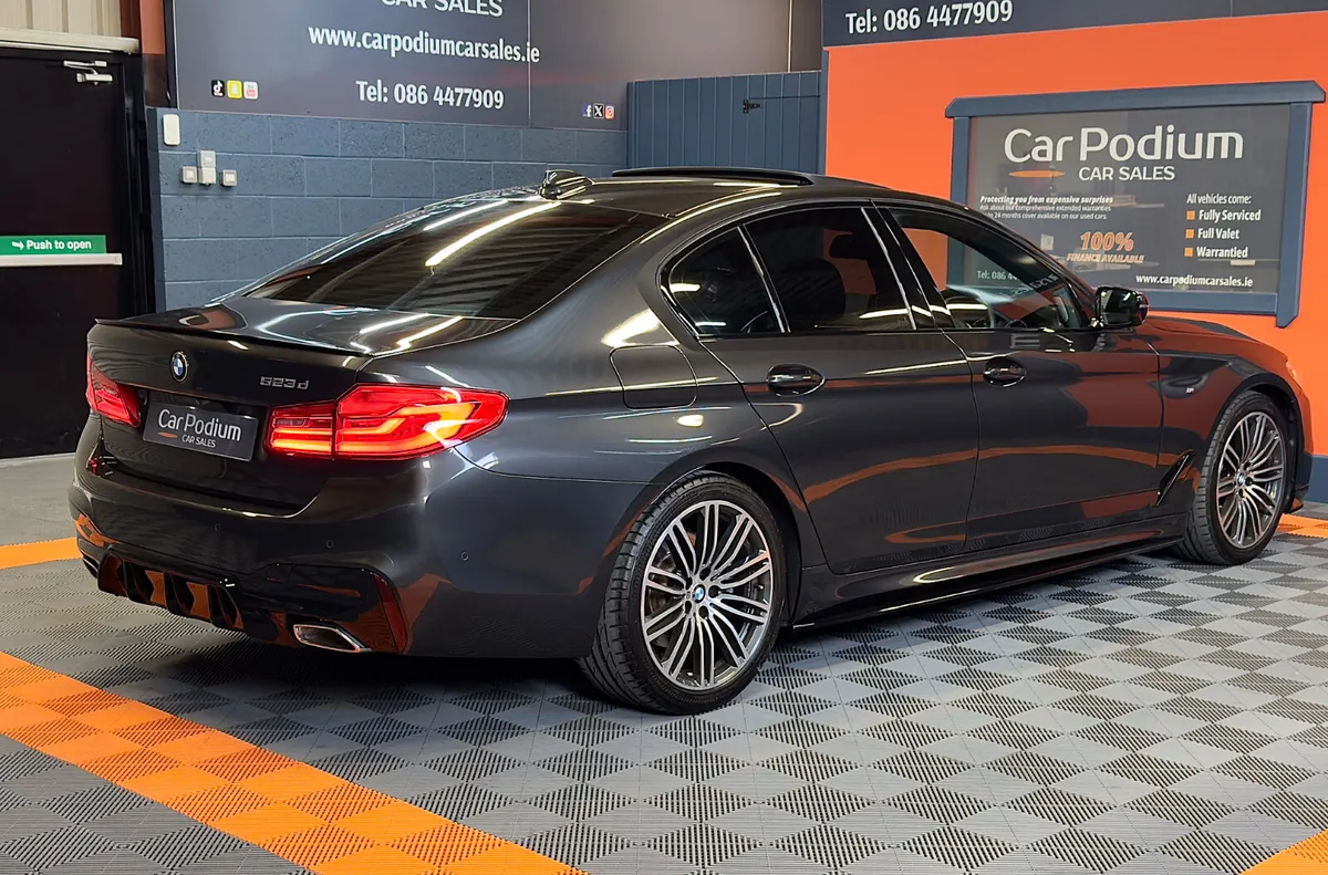 2018 BMW 523D M-Sport Auto G30  LOW KMS - TOP SPEC - Image 3