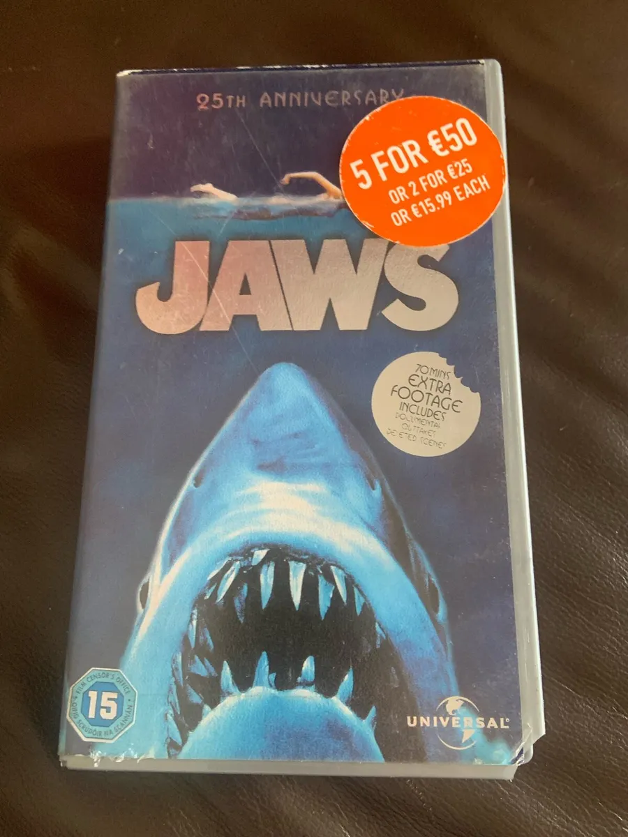 1976 Jaws VHS 25th Anniversary collectors item - Image 1
