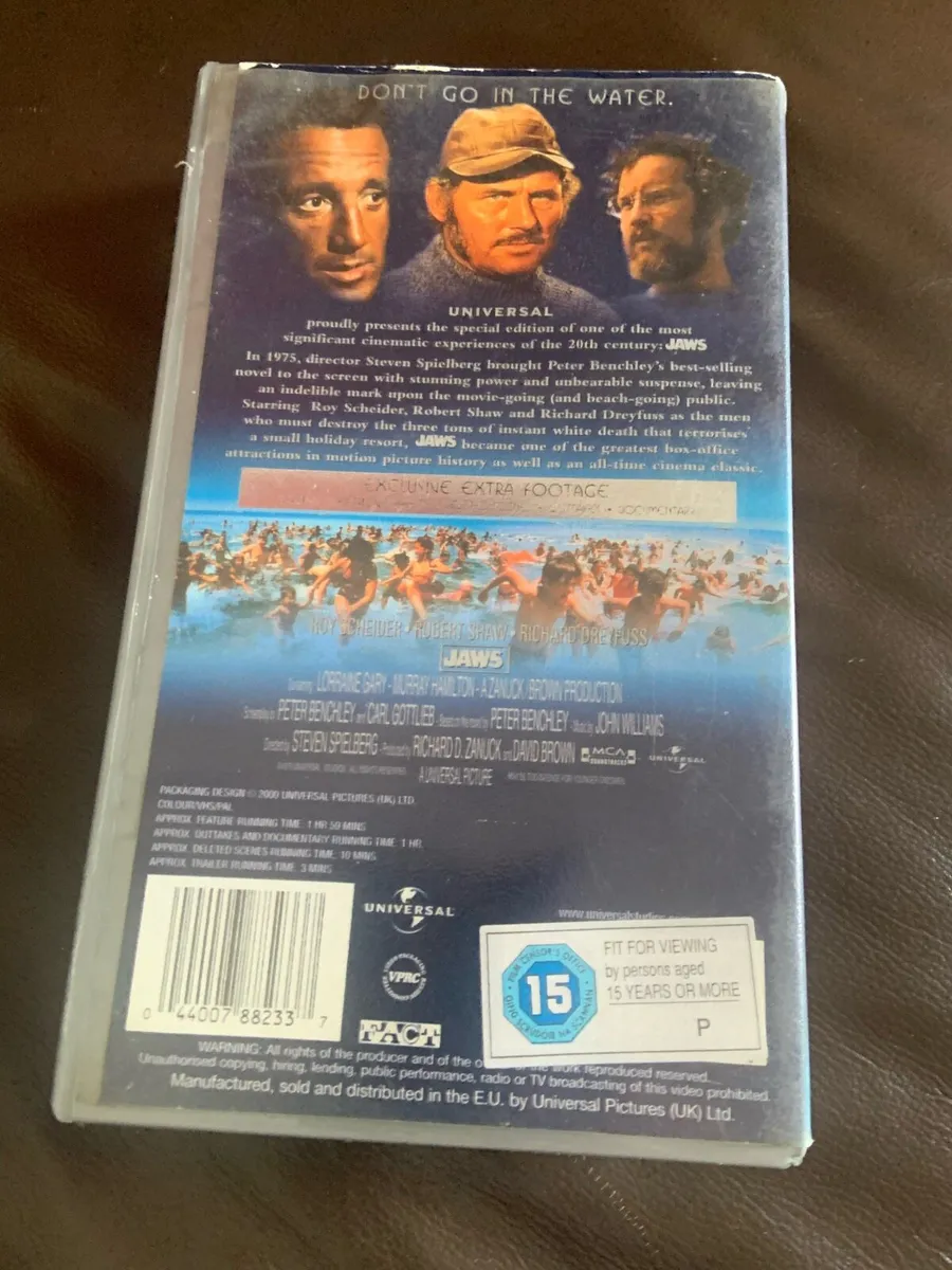 1976 Jaws VHS 25th Anniversary collectors item - Image 2