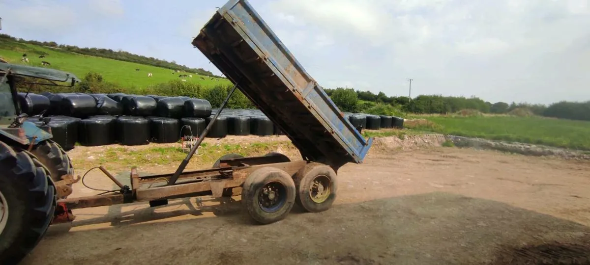 Trailer plough power harrow forklift - Image 1