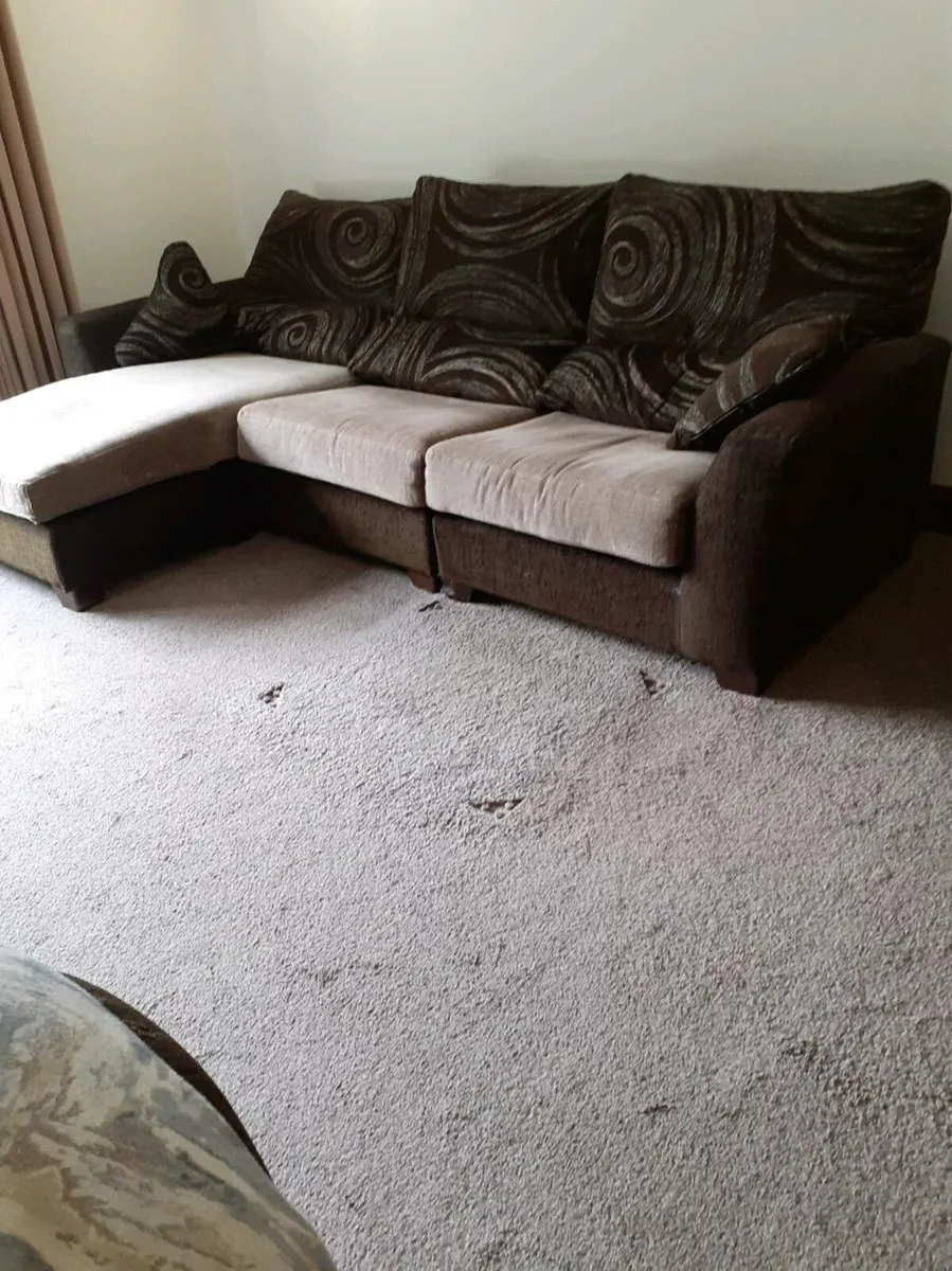 Chaise fabric sofa - Image 4