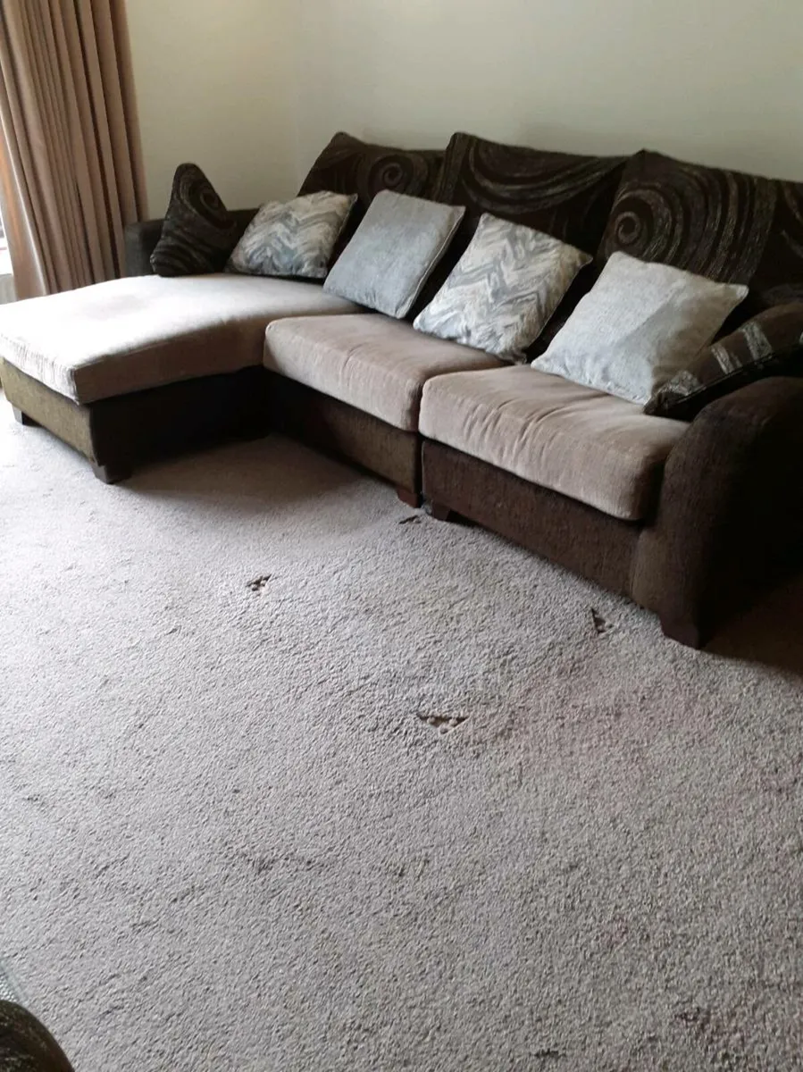 Chaise fabric sofa - Image 3