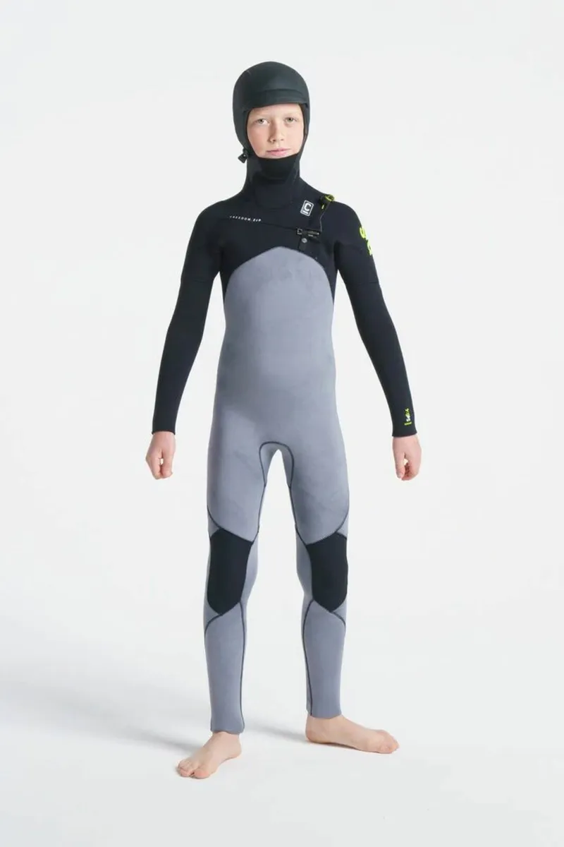 C-Skins Session 5:4 Junior GBS Hooded Steamer