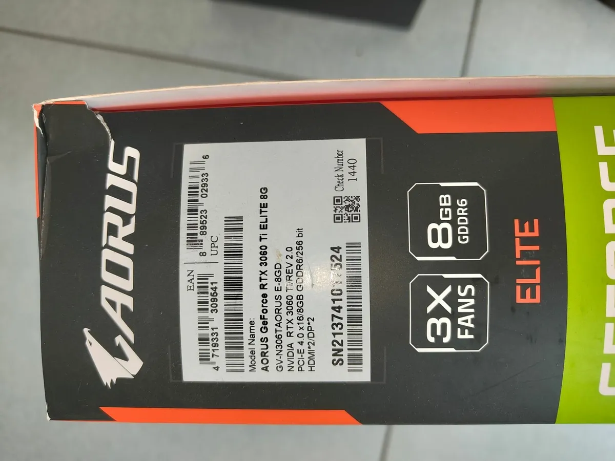 ( RTX 3060 ti elite) plus one year warranty - Image 2