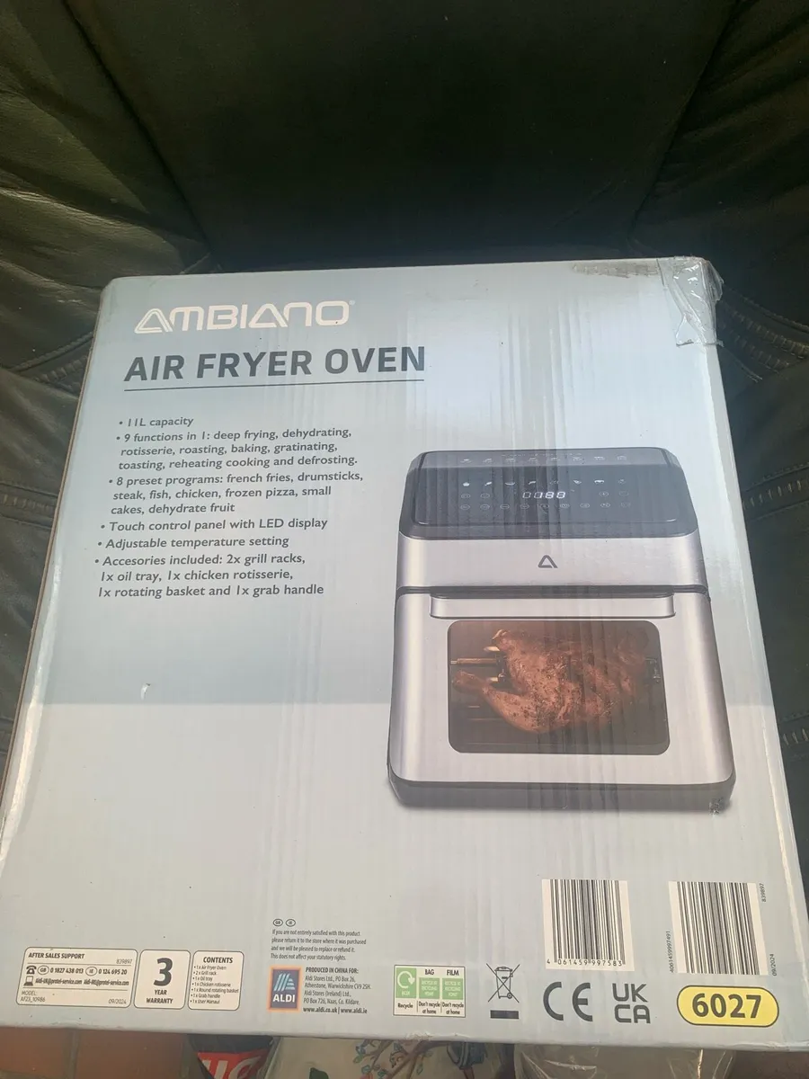 Ambiano Air Fryer Oven (unopened) - Image 4