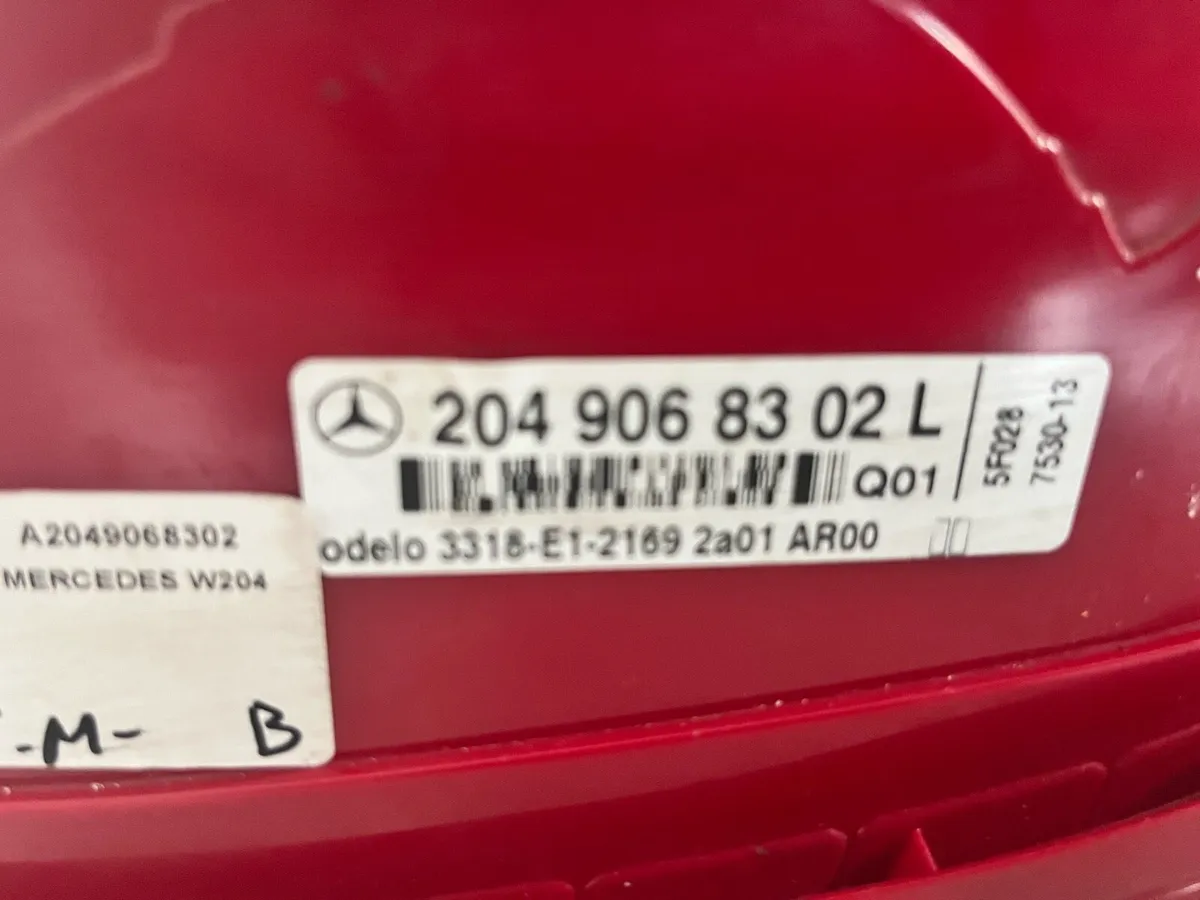 Rear lens Mercedes W204 - Image 2