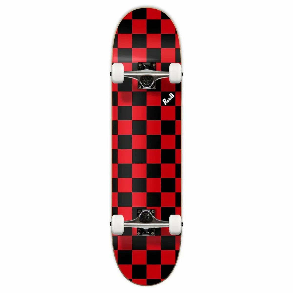 Yocaher Skateboard 7.75" Checker Red Complete