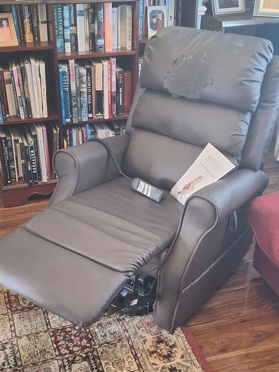 Rise and recline armchair for sale - Image 1