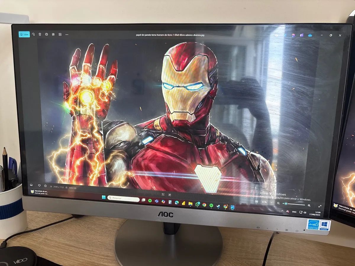 Computer monitor aoc d2369vh bs - Image 2