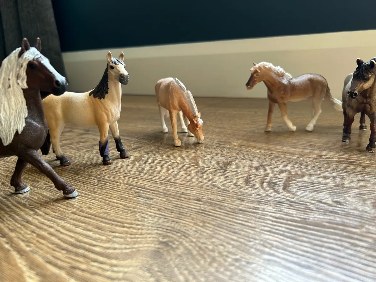 Complete schleich horse set with accessories - Image 4