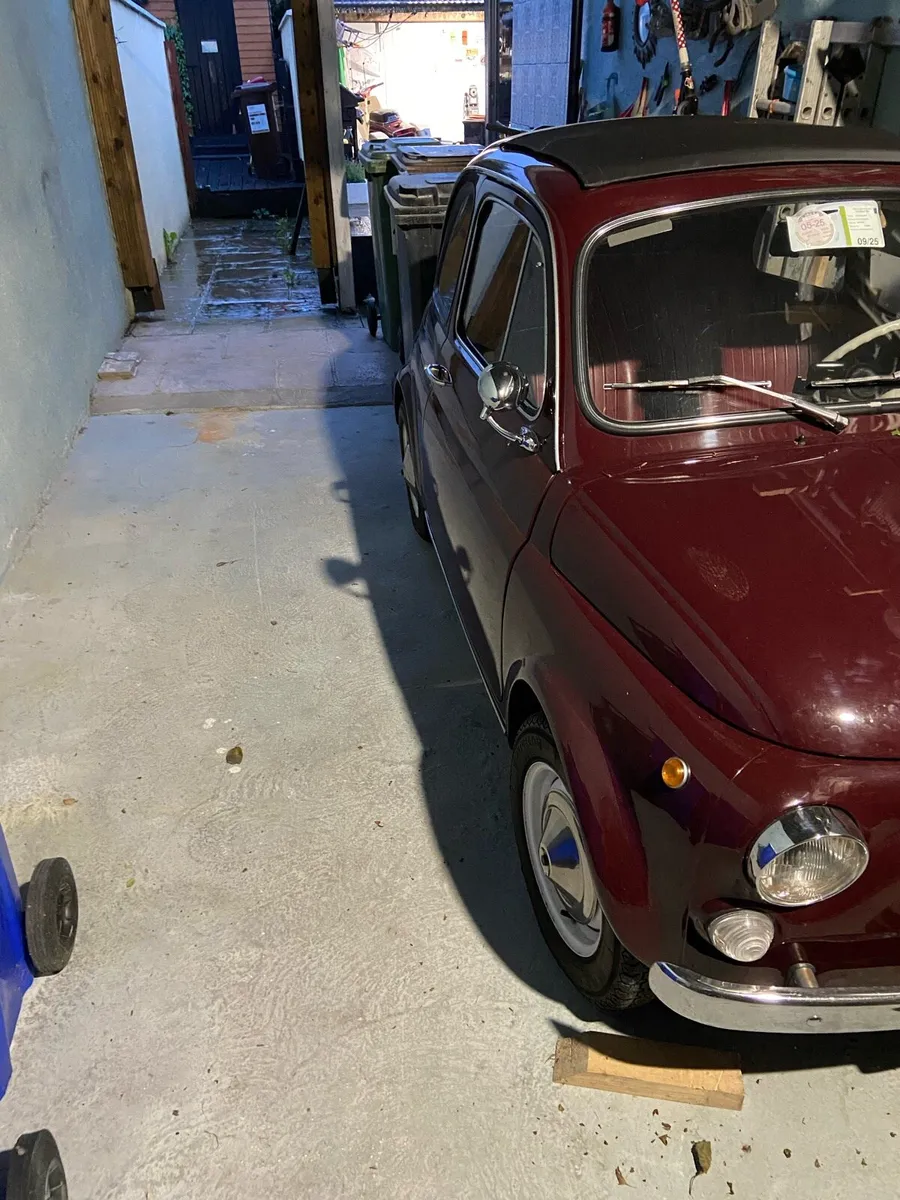 Scooter sidecar & Fiat 500F engine - Image 1