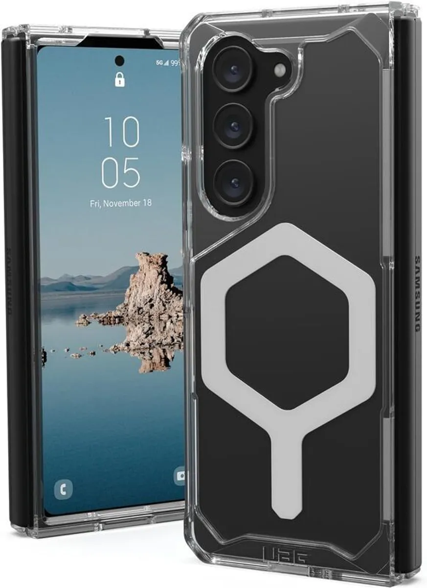 UAG Pylo Pro Samsung Series Galaxy Z Fold5 (2023) Case | Ice/Silver. - Image 2