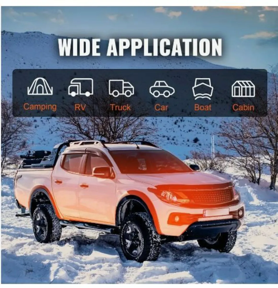 Diesel Air Heater All-in-one 12V 8KW Bluetooth - Image 4