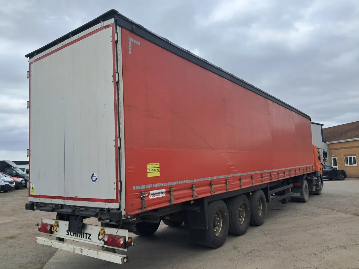 2016 Schmitz Euroliner Sliding Roof SAF Axles Drum - Image 4