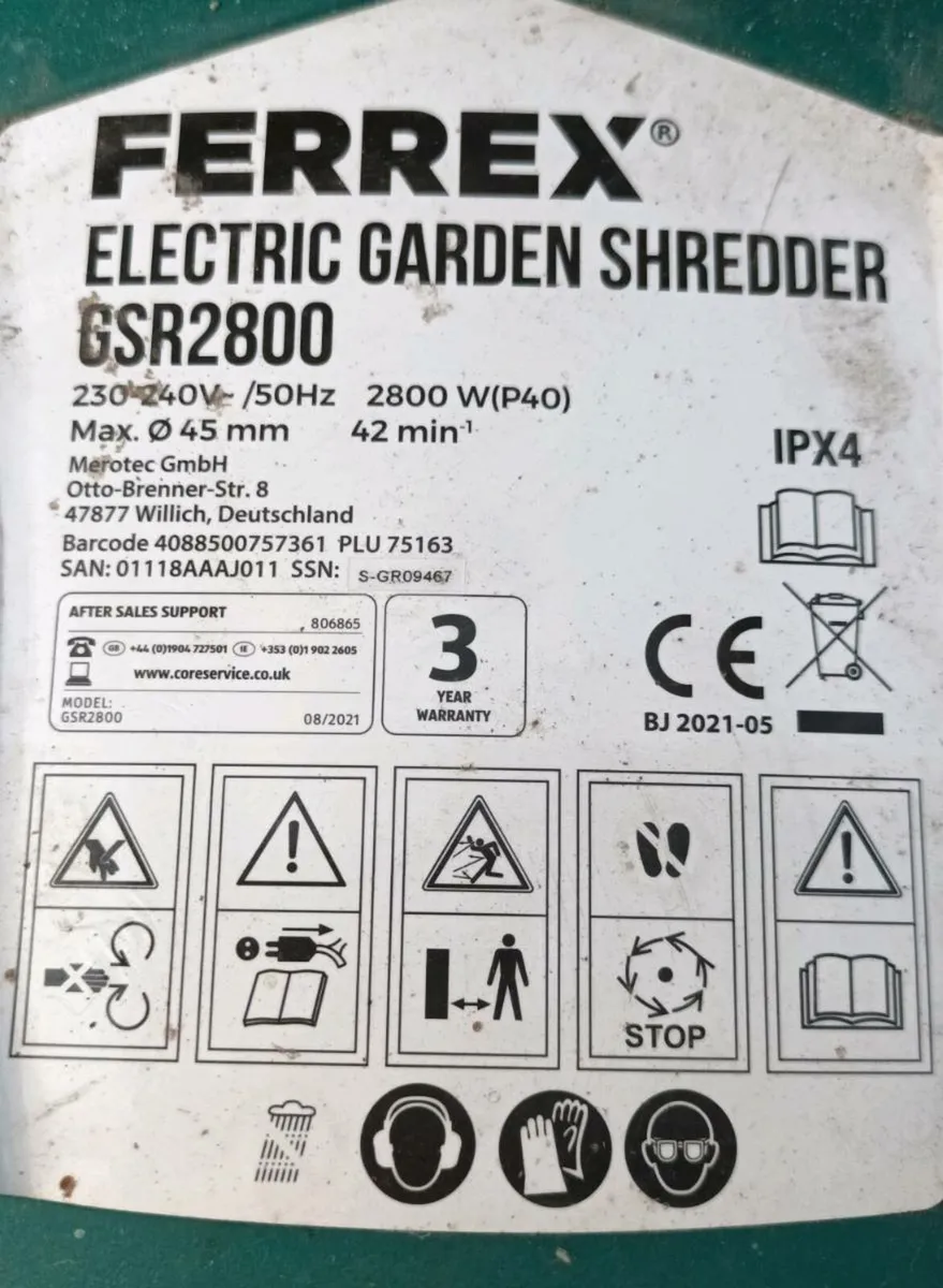 Garden Shredder - Image 2