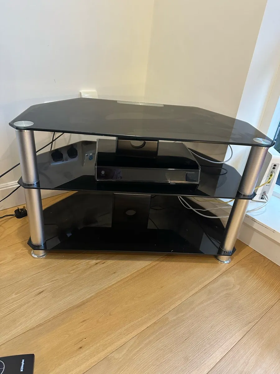 Glass TV Stand - Image 1