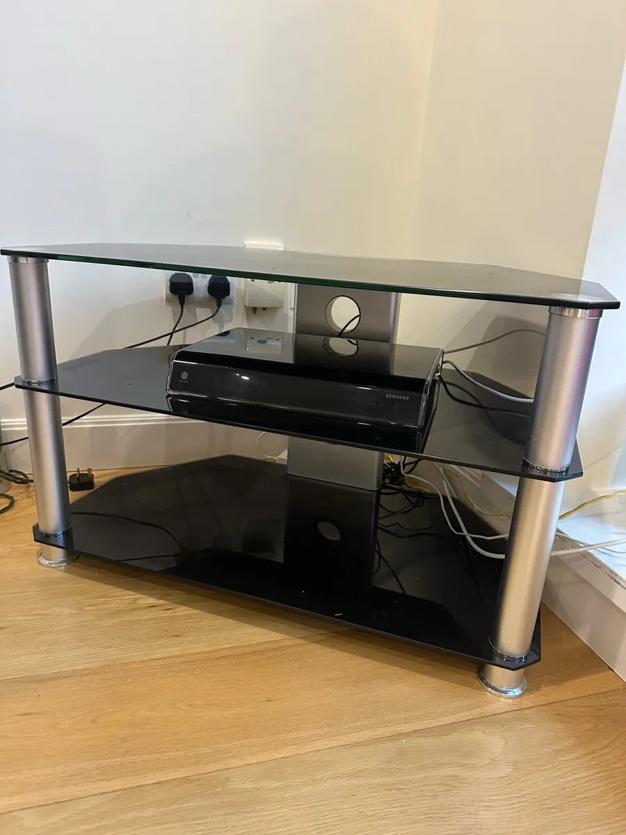 Glass TV Stand - Image 2