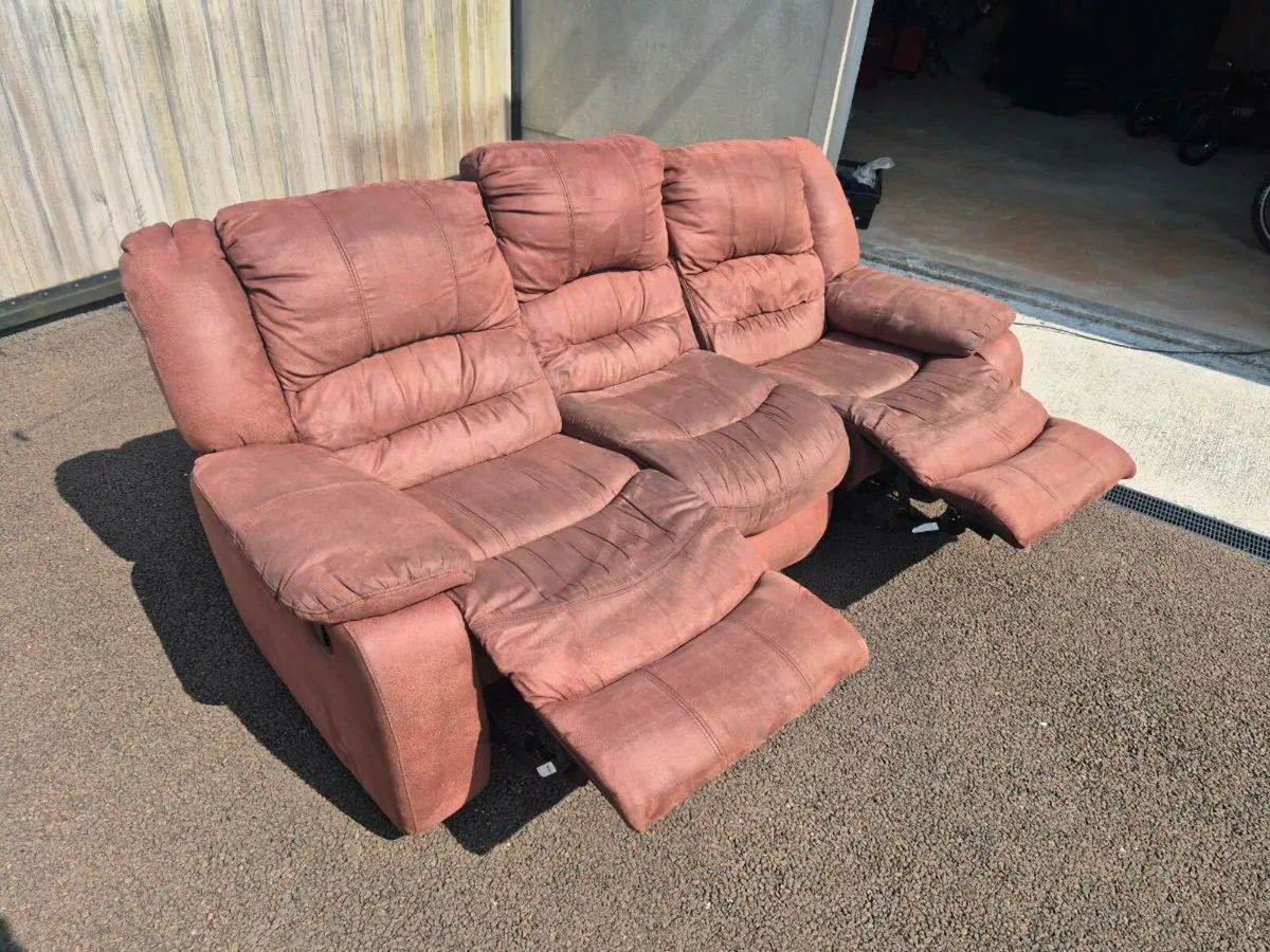 Couch 3 and 1 seater - Image 3