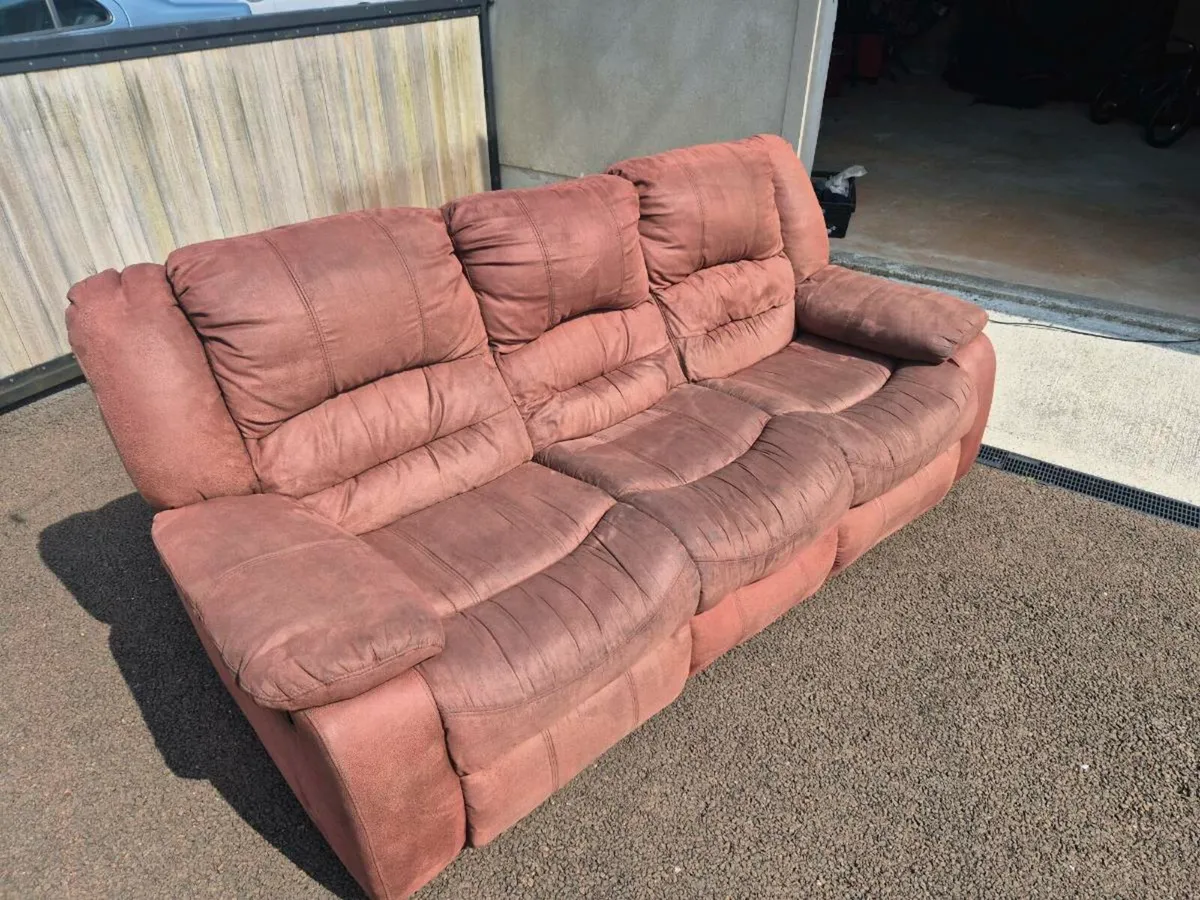 Couch 3 and 1 seater - Image 4