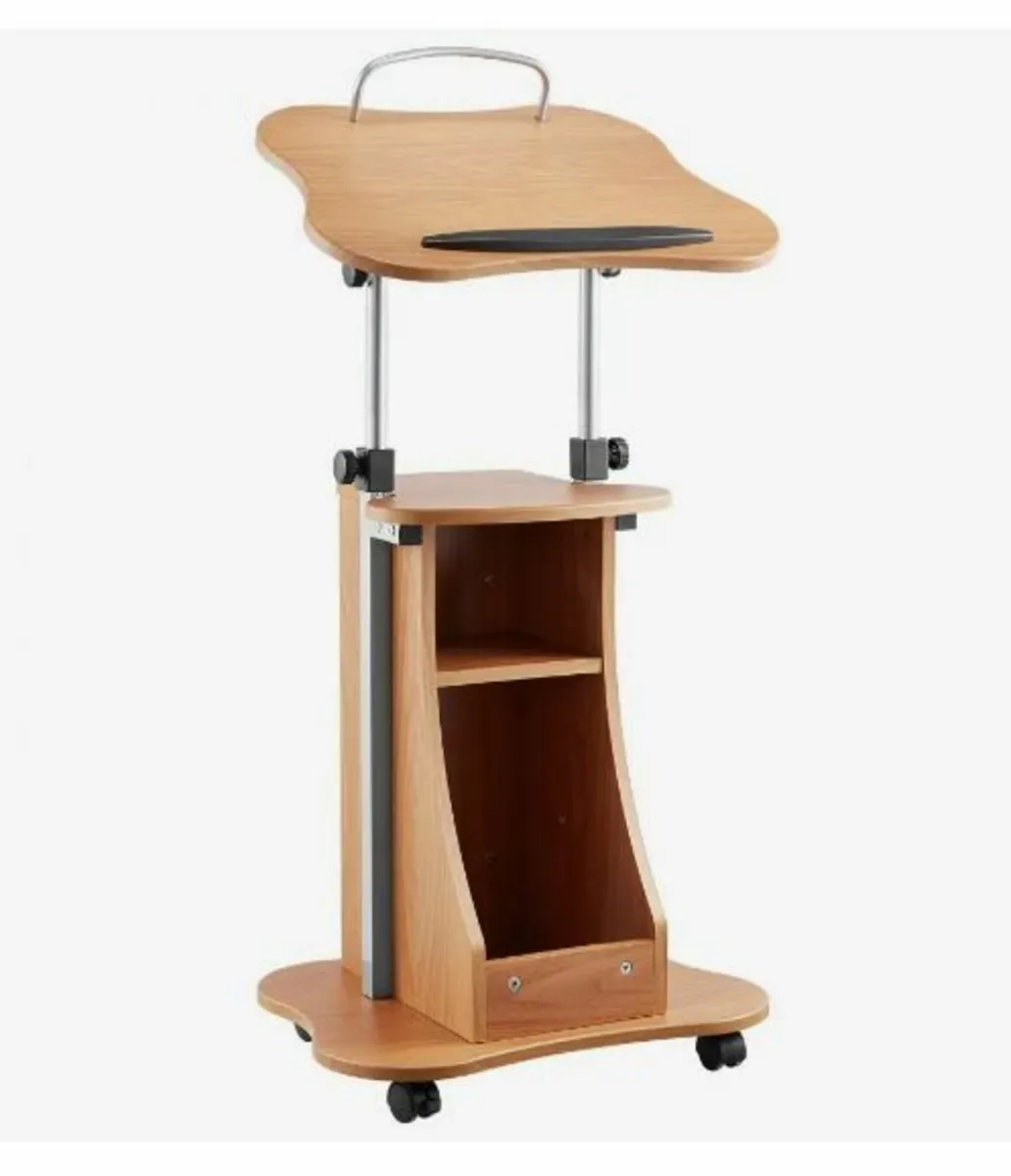 Podium Stand 43 in Wooden - Image 1
