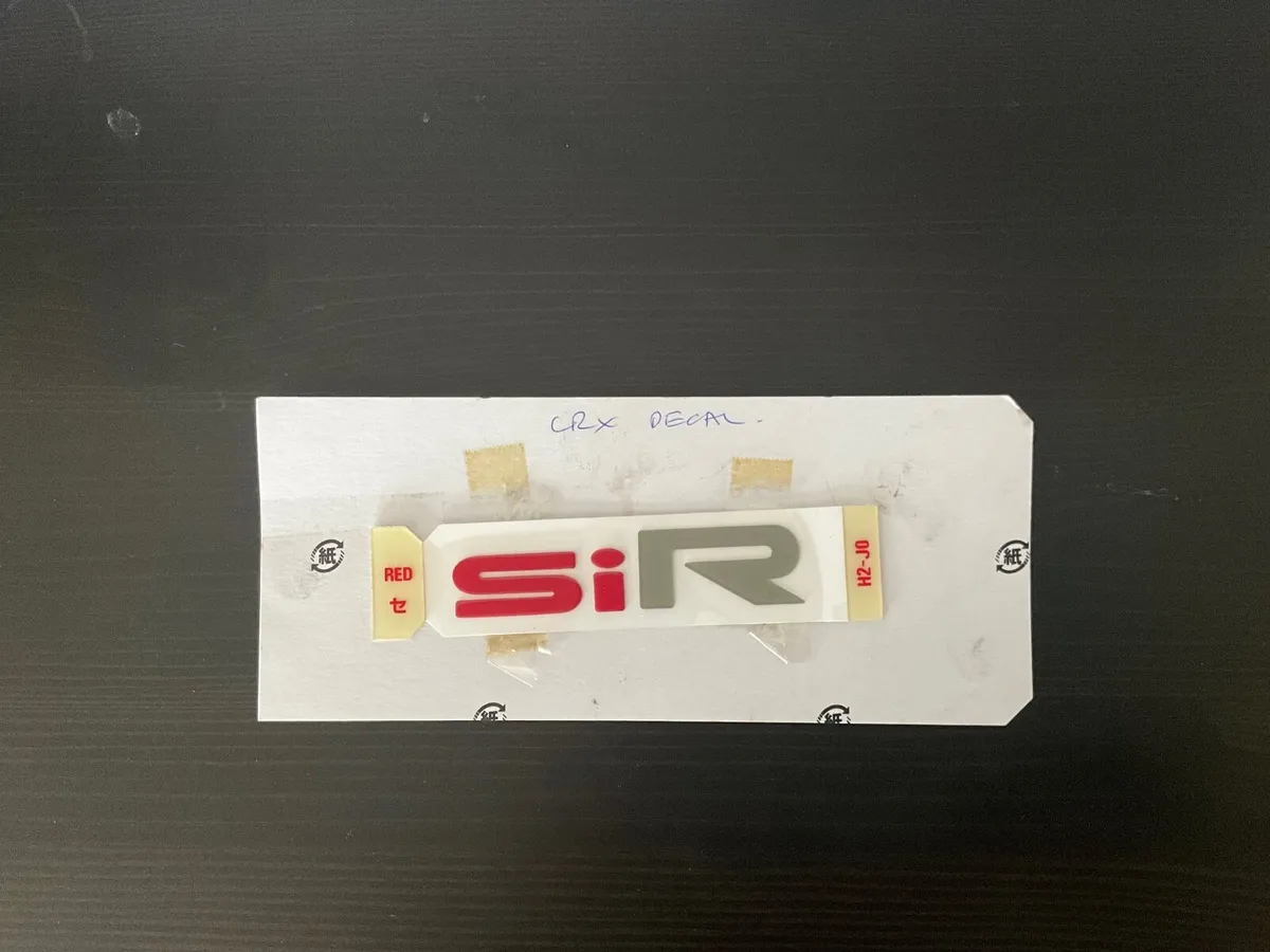 CRX Decal