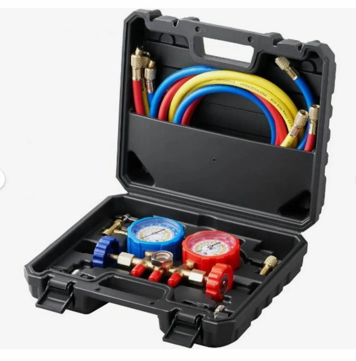 3-Way AC Diagnostic Manifold Gauge Set - Image 1