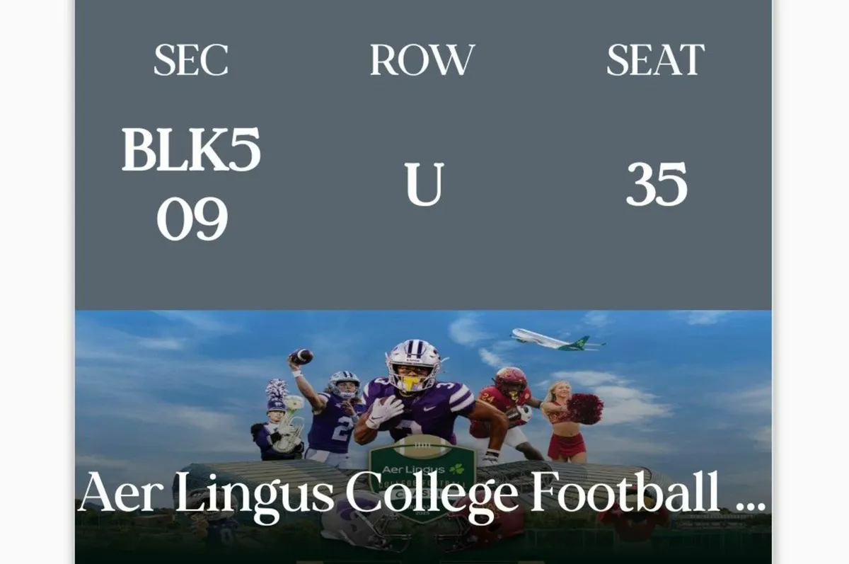 American Football Tickets - Image 2