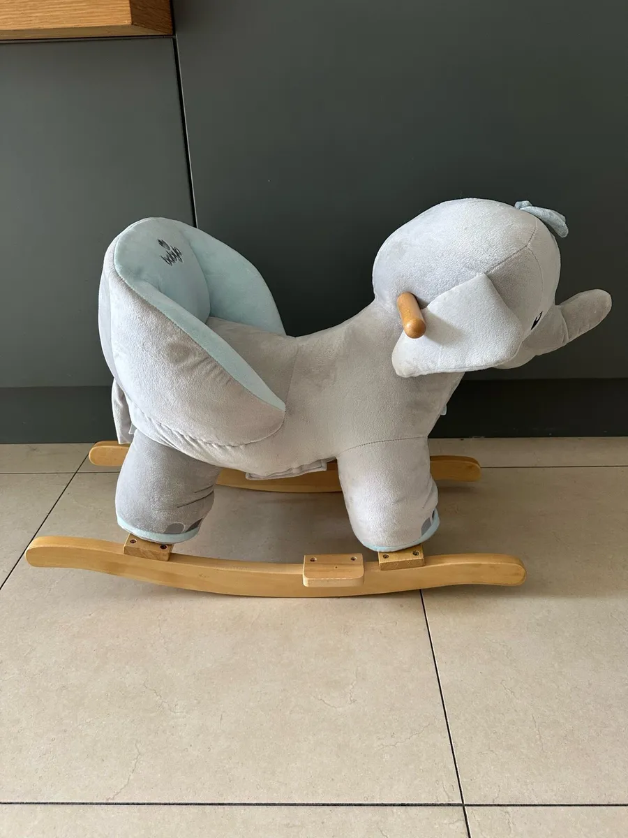 BabyLo Rocking Elephant Ride On Toy with sound - Image 2