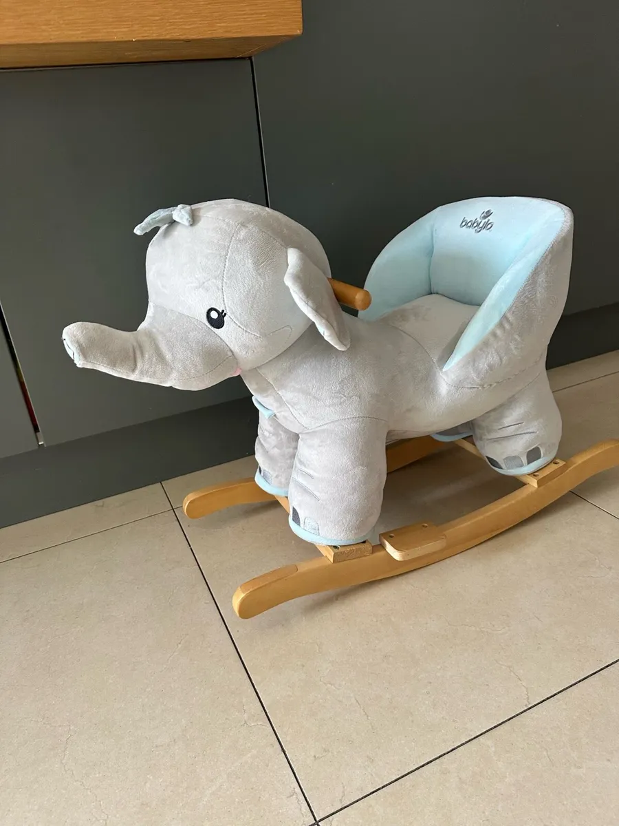 BabyLo Rocking Elephant Ride On Toy with sound - Image 3