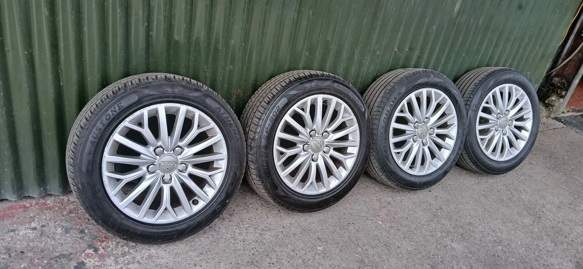 Audi VW alloy  wheels - Image 1