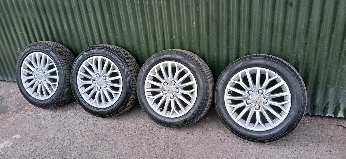 Audi VW alloy  wheels - Image 3