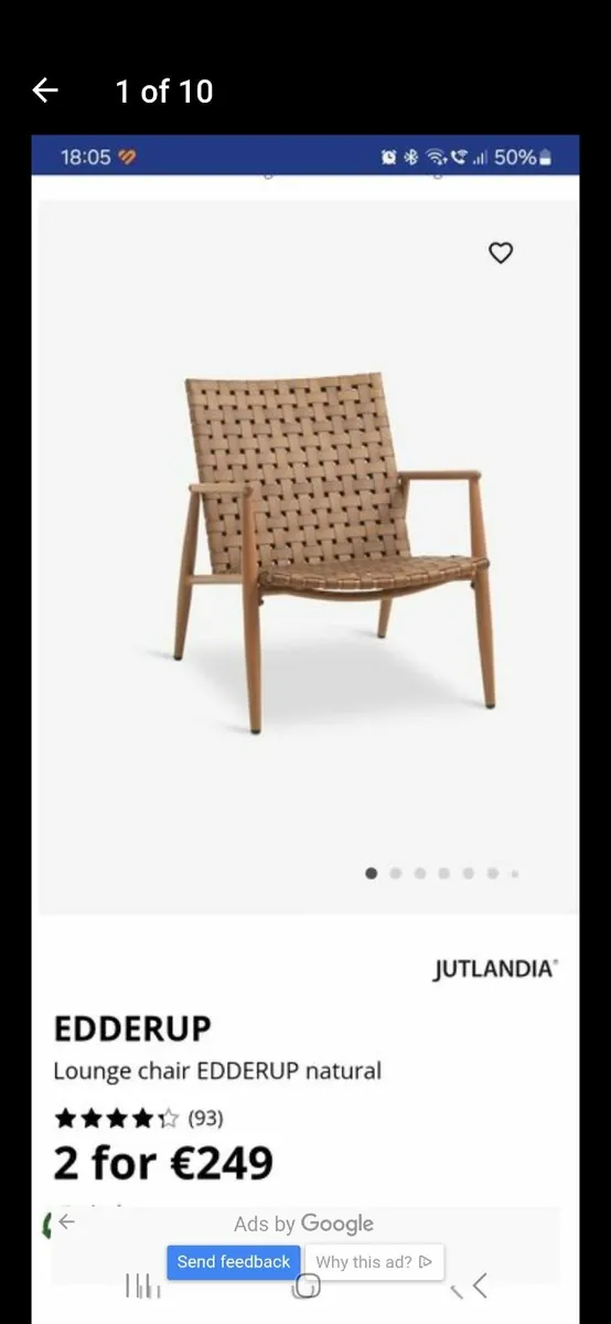 Jsky Edderup lounge chair  brand new - Image 1