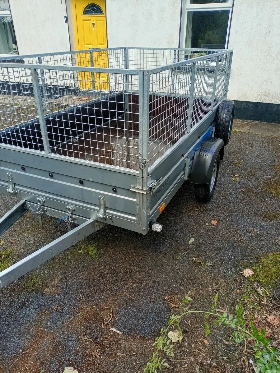 Single axle trailer 9ft x 5ft - Image 1
