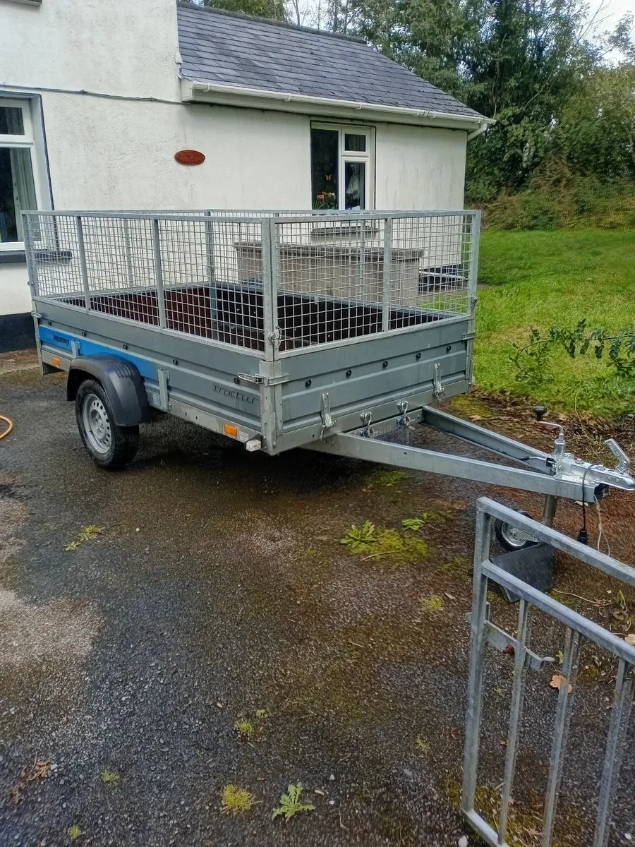 Single axle trailer 9ft x 5ft - Image 2