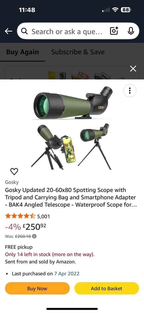 Gosky spotting scope - Image 4