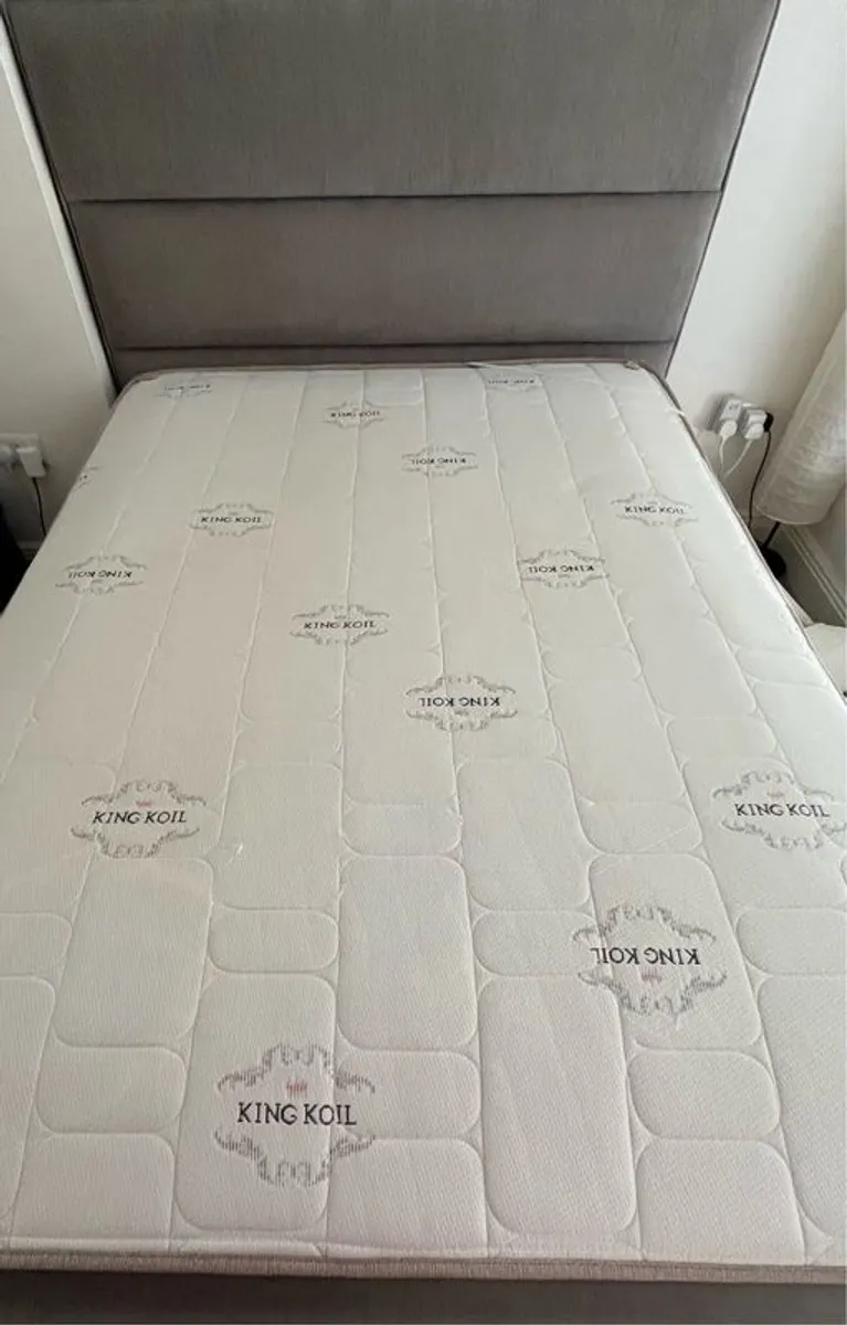 King Coil double bed mattress - Image 2