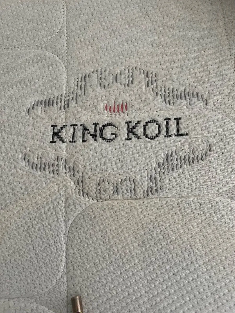 King Coil double bed mattress - Image 4
