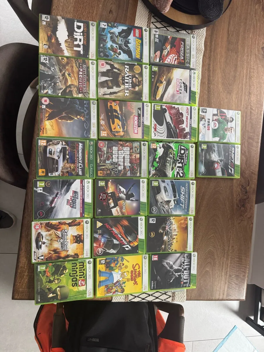 Xbox 360 game bundle
